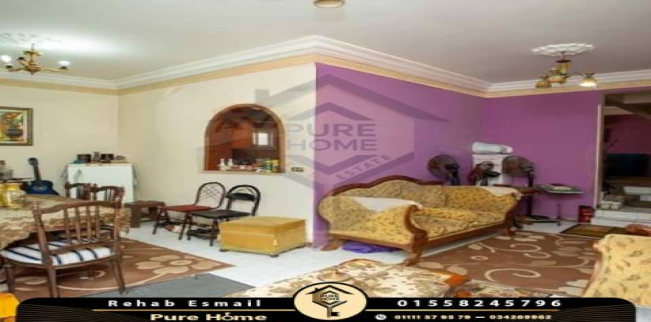 شقة للبيع فى سموحة - قسم سيدى جابر - الإسكندرية