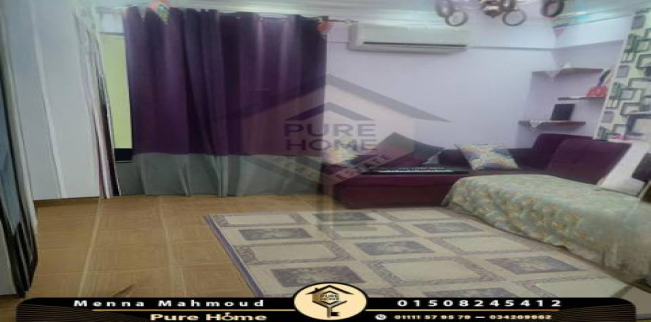 شقة للبيع فى سموحة - قسم سيدى جابر - الإسكندرية