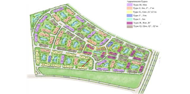 شقة للبيع فى مدينة الشيخ زايد - الجيزة