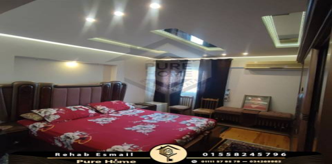 شقة للبيع فى سابا باشا - قسم الرمل - الإسكندرية