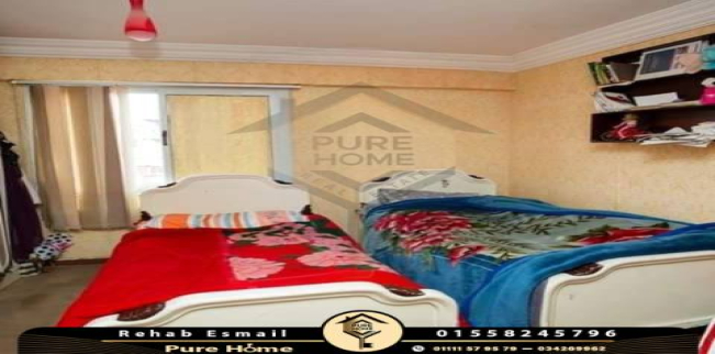 شقة للبيع فى سموحة - قسم سيدى جابر - الإسكندرية