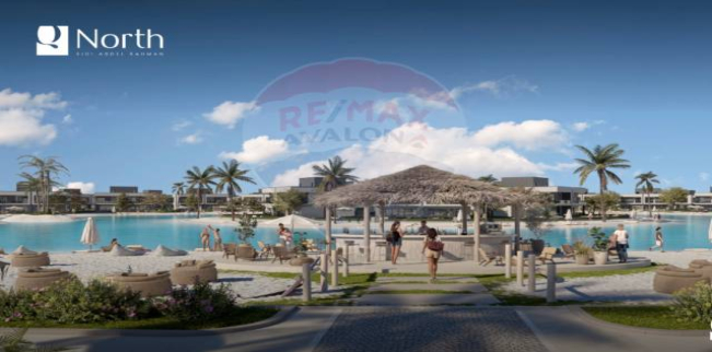 شاليه للبيع فى مركز العلمين - مطروح