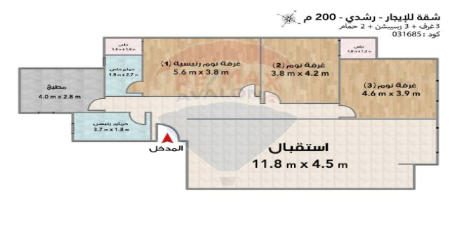 Apartment For Rent In Qism El-Raml - Alexandria
